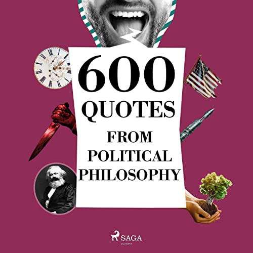 Cover of 600 Quotes from Political Philosophy