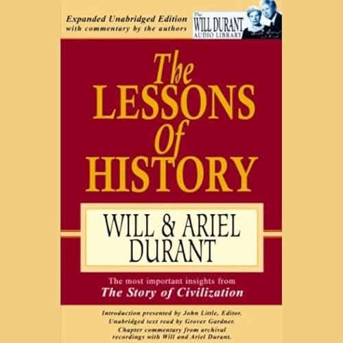 Cover of The Lessons of History