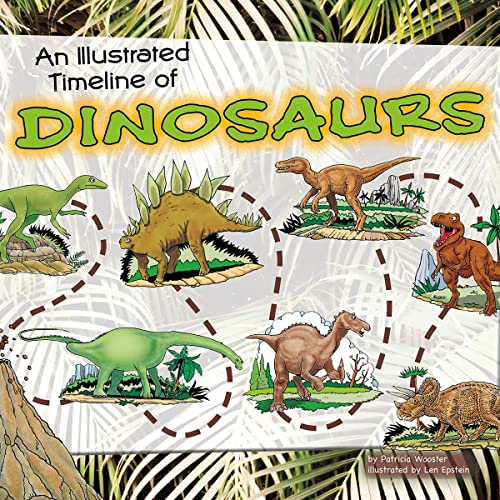 Cover of An Illustrated Timeline of Dinosaurs