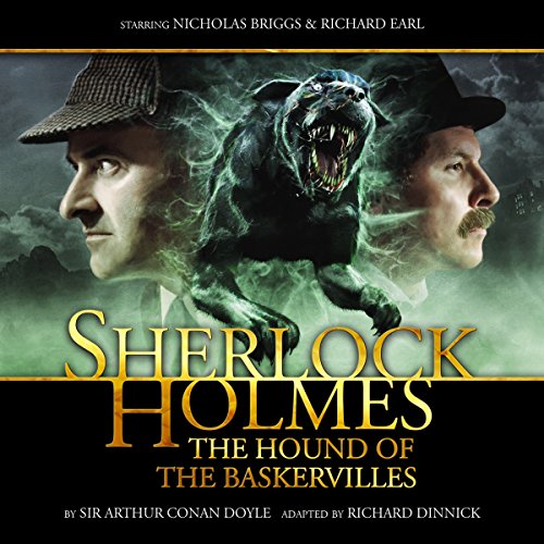 Cover of Sherlock Holmes - The Hound of the Baskervilles (Dramatized)