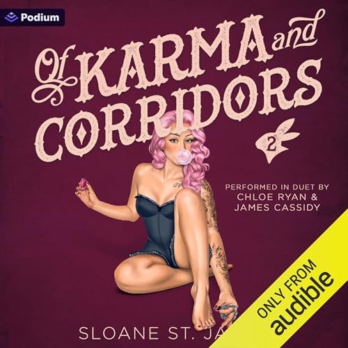 Cover of Of Karma and Corridors: A Dark Romance