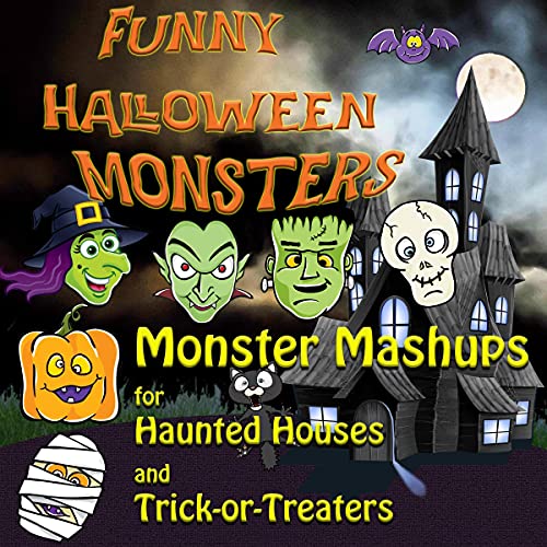 Cover of Funny Halloween Monsters