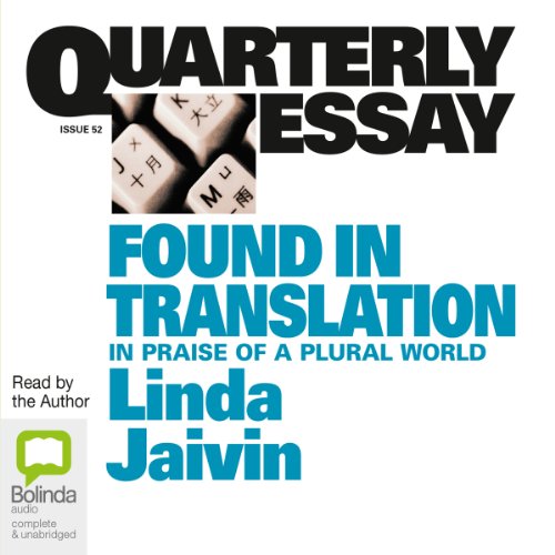 Cover of Quarterly Essay 52: Found in Translation