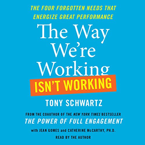 Cover of The Way We're Working Isn't Working