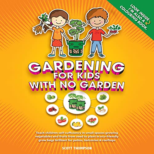 Cover of Gardening for Kids with No Garden