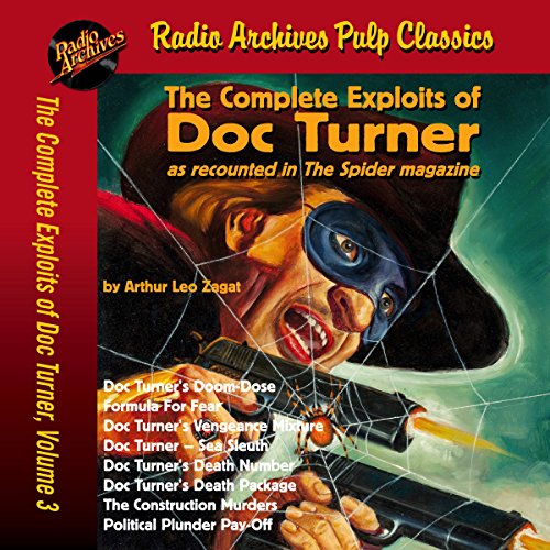 Cover of The Complete Exploits of Doc Turner, Volume 3