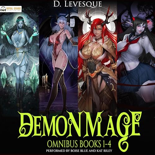 Cover of Demon Mage Omnibus: Books 1-4