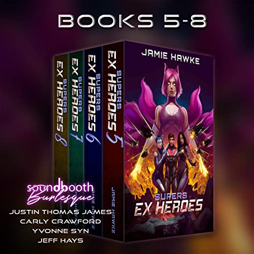 Cover of Supers: Ex Heroes Boxset: Books 5-8