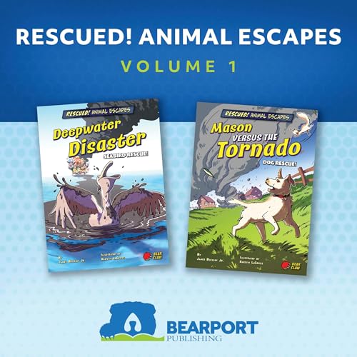 Cover of Rescued! Animal Escapes, Vol 1