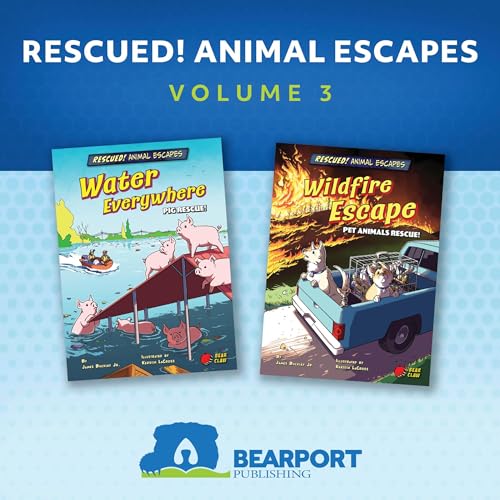 Cover of Rescued! Animal Escapes, Vol 3