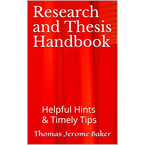 Cover of Research and Thesis Handbook