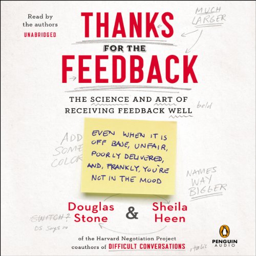Cover of Thanks for the Feedback