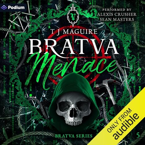 Cover of Bratva Menace: A Dark Mafia Romance
