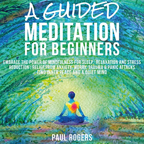 Cover of A Guided Meditation for Beginners: Embrace the Power of Mindfulness for Sleep, Relaxation, and Stress Reduction