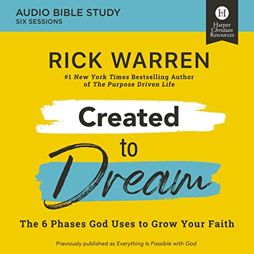 Cover of Created to Dream Bible Study: Audio