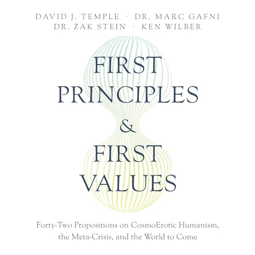 Cover of First Principles and First Values