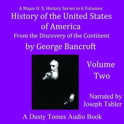 Cover of History of the United States of America, Volume II