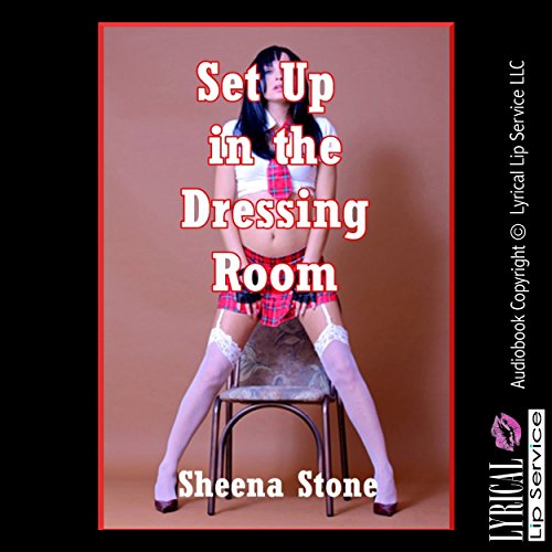 Cover of Set Up in the Dressing Room: A Very Rough Group Sex Erotica Story with Double Anal Penetration