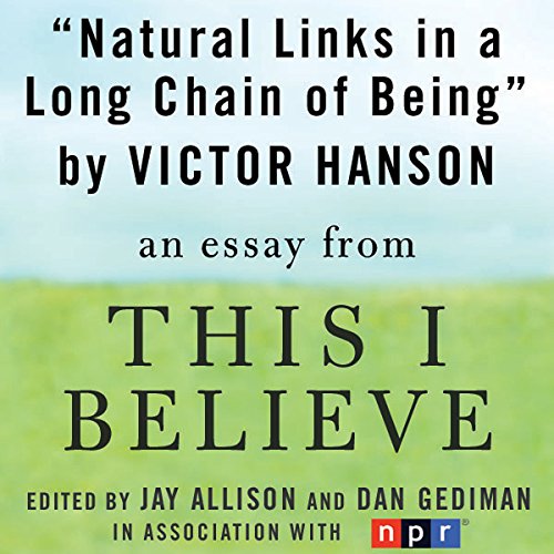Cover of Natural Links in a Long Chain of Being