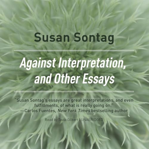 Cover of Against Interpretation and Other Essays