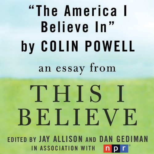 Cover of The America I Believe In