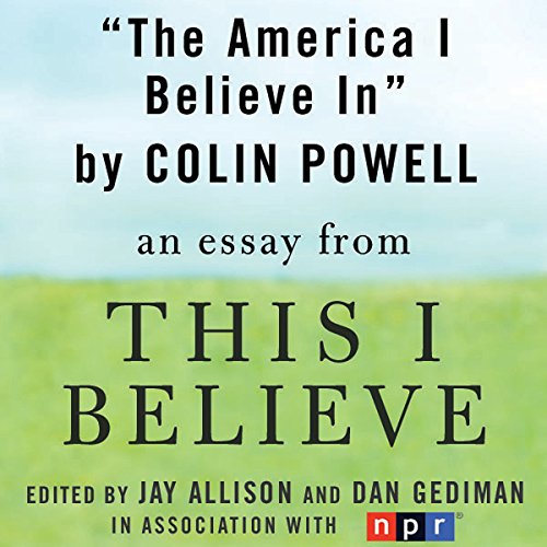 Cover of The America I Believe In