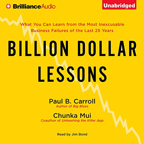 Cover of Billion Dollar Lessons