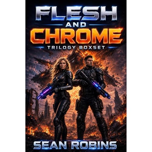 Cover of Flesh and Chrome Trilogy Boxset