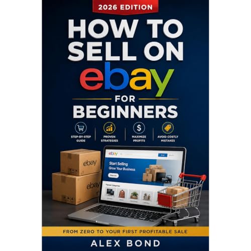 Cover of How to Sell on eBay for Beginners 2026 Edition