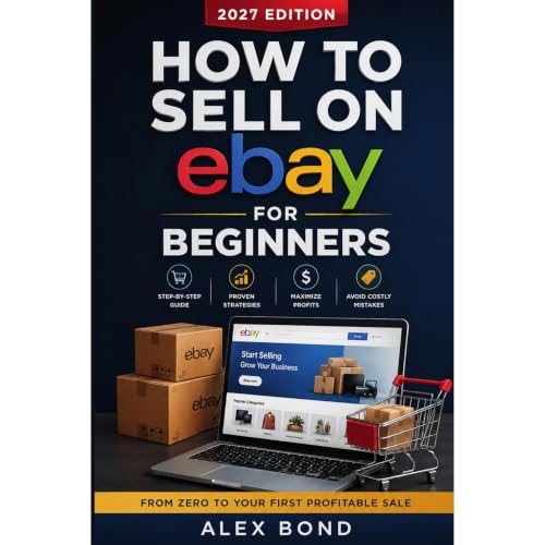Cover of How to Sell on eBay for Beginners 2027 Edition