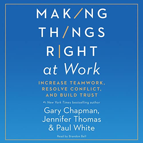 Cover of Making Things Right at Work