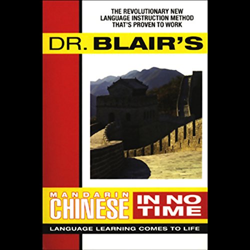 Cover of Dr. Blair's Mandarin Chinese in No Time