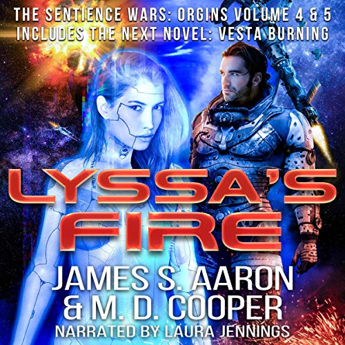 Cover of Lyssa's Fire: Sentience Wars: Origins Volume 4 & 5