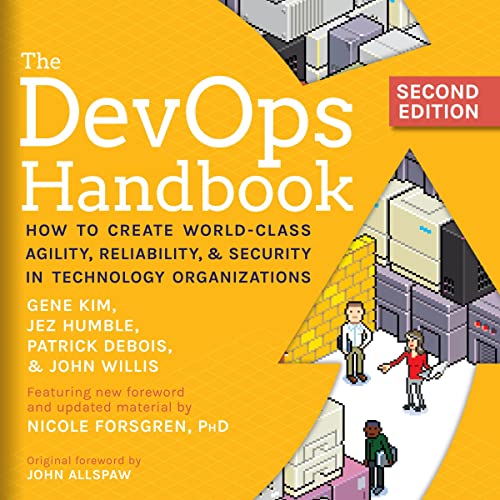 Cover of The DevOps Handbook, Second Edition
