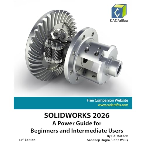 Cover of SOLIDWORKS 2026: A Power Guide for Beginners and Intermediate Users