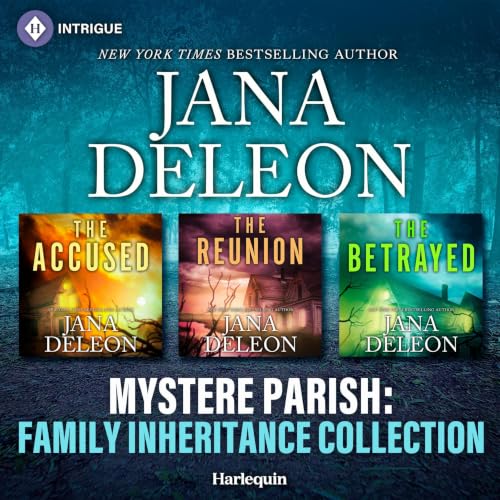 Cover of Harlequin Intrigue Mystere Parish: Family Inheritance Collection