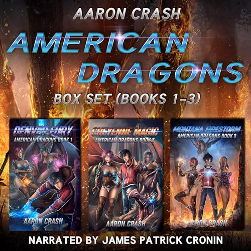 Cover of American Dragons, Books 1-3