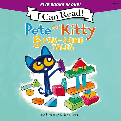 Cover of Pete the Kitty: 5 Paw-Some Tales