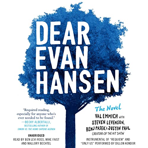 Cover of Dear Evan Hansen: The Novel