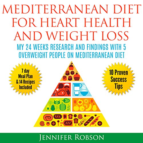 Cover of Mediterranean Diet for Heart Health and Weight Loss