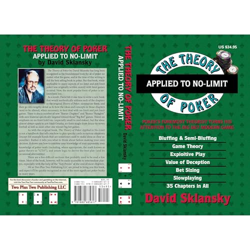 Cover of The Theory of Poker Applied to No-Limit