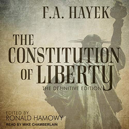 Cover of The Constitution of Liberty