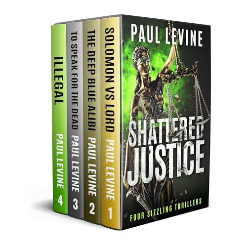 Cover of SHATTERED JUSTICE (Four Sizzling Thrillers)