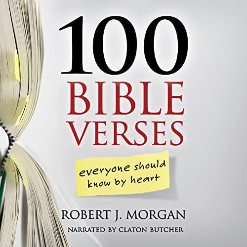 Cover of 100 Bible Verses Everyone Should Know by Heart