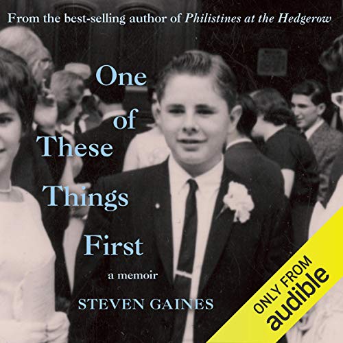Cover of One of These Things First
