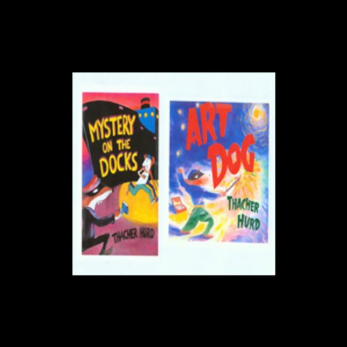 Cover of 'Art Dog' and 'Mystery on the Dock'