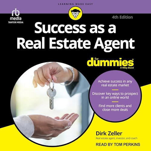 Cover of Success as a Real Estate Agent for Dummies (4th Edition)