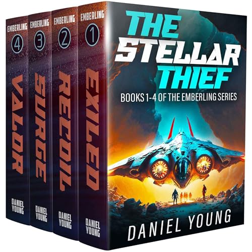 Cover of The Stellar Thief (Books 1-4 of The Emberling series)