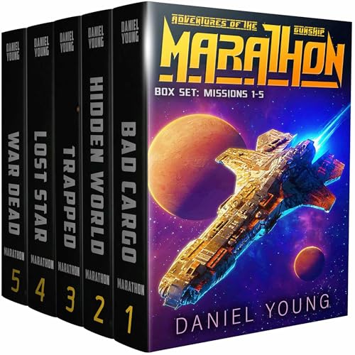 Cover of Adventures of the Gunship Marathon (Box Set: Missions 1-5)