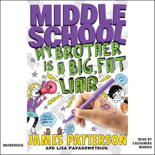 Cover of Middle School: Big Fat Liar